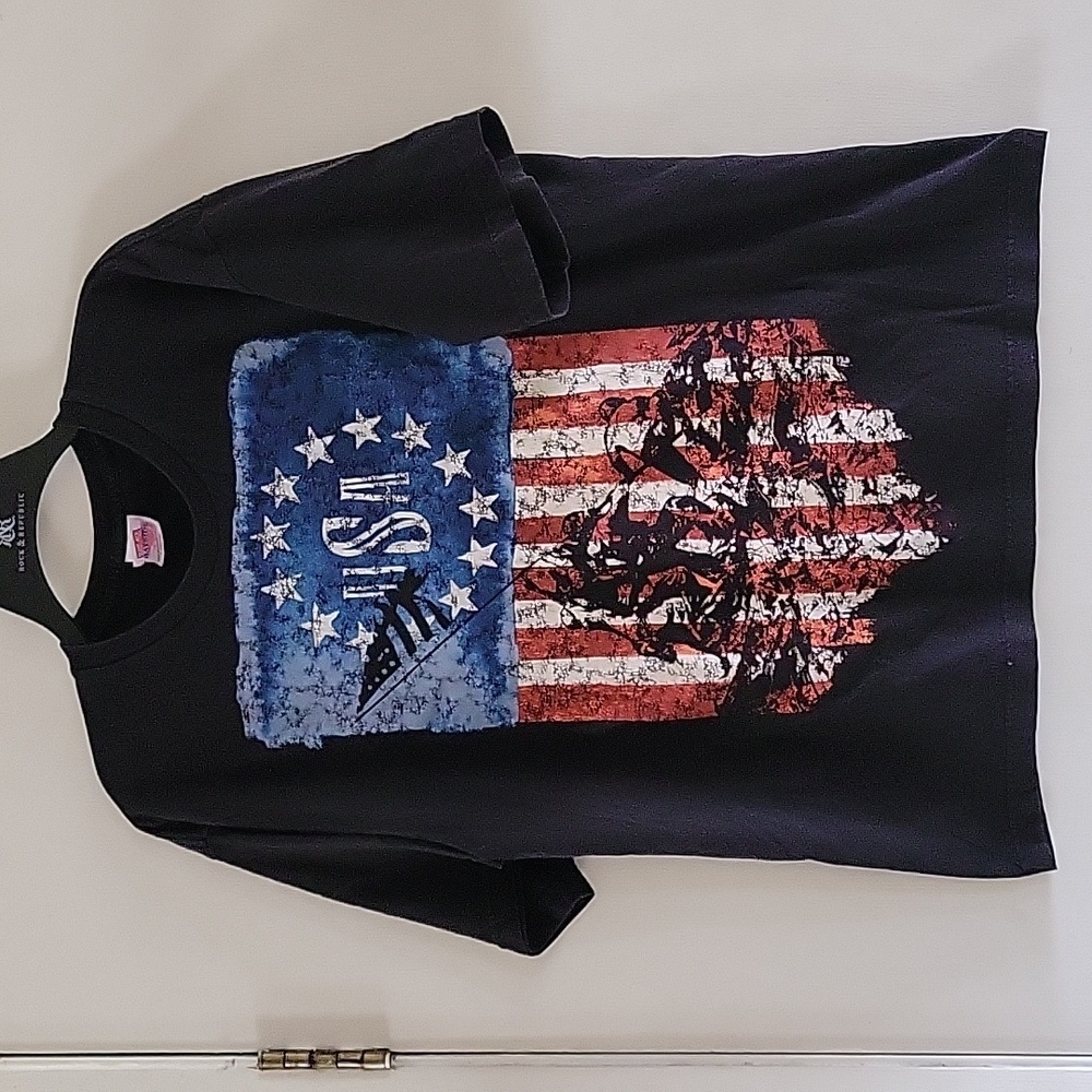 USA Black Shirt